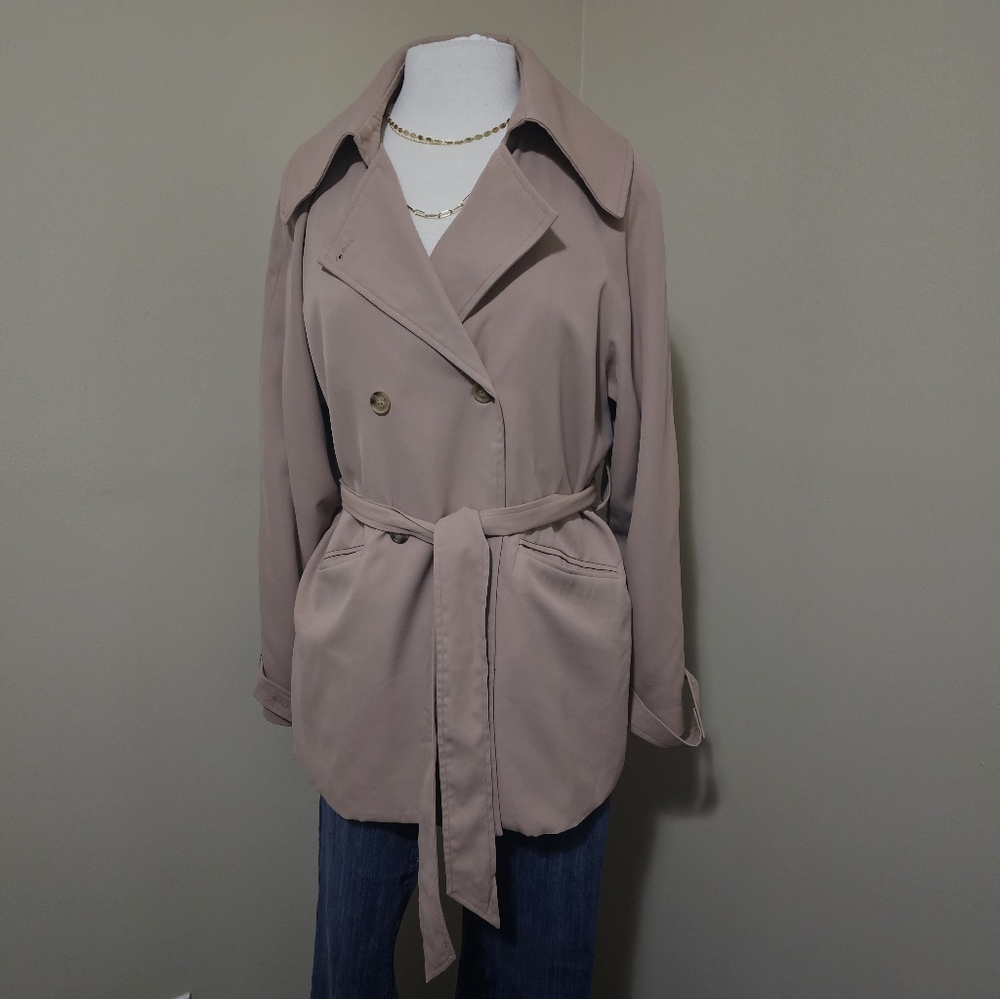 Andree By Unit Womens Light Weight Trench Coat